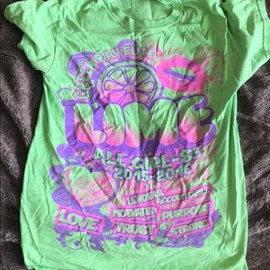 Green Bay elite lime t shirt